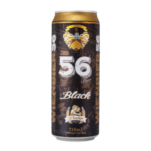 CERVEJA 56 BLACK LT 710ML