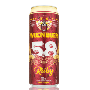 CERVEJA 58 WINE RUBY LT 710ML