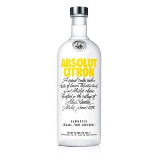 VODKA ABSOLUT CITRON 750ML